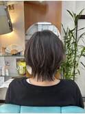 ミディアムショートウルフ