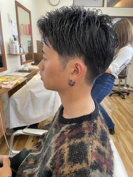 ココカラヘアー プラス(cococara‐hair plus) サイドパート×刈り上げ