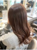 イルミナカラー＊ピンクブラウン＊ショコラピンク＊ブリーチなし
