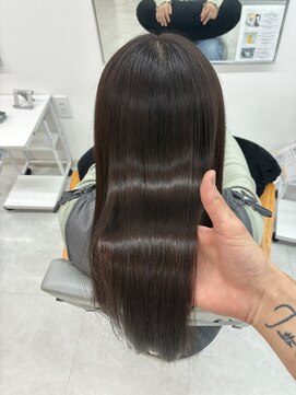 グラム 岡崎北店(gram) 艶感　髪質改善縮毛矯正