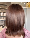 まとまり重視◎チョコレートブラウンで落ち着きのある美髪に