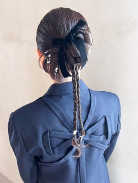 アルバム 銀座(ALBUM GINZA) ロング顔周りレイヤー韓国ヘア美髪おくれ毛_ba547613