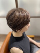 レアワンハナレ センター北美容院(lea/1 HANARE)&nbsp;3Dハイライト×ショート