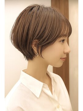 エル(LE) 【LE】耳掛け/ショート/美髪/レイヤー/ブラウン