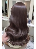 ココアブラウン艶カラー！