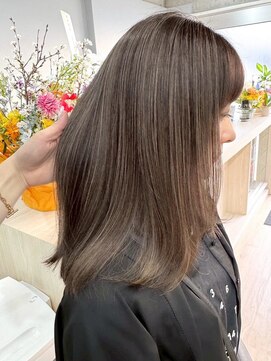 ジルブラン 土浦(JIL BLAN) ハイライトバレイヤージュダブルカラーケアブリーチ20代30代