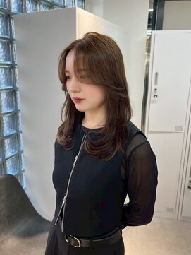 シェノン 梅田(CHAINON) 梅田/クラゲヘアー/オリーブグレー/小顔/ココアベージュ