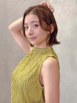 オーブ ヘアー ライブス 仙川店(AUBE HAIR RIVES)&nbsp;20代・30代_切りっぱなし_くびれボブ