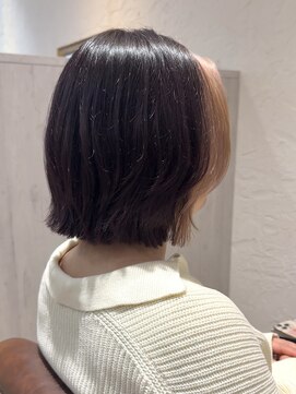 カモン(CAMON) #レイヤーボブ #フレーミングカラー #インナーカラー