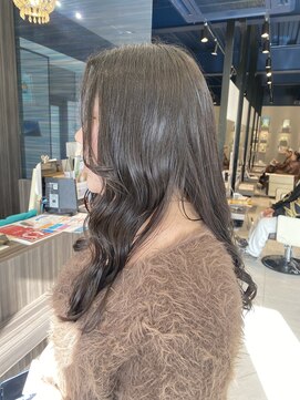 アース オーセンティック 新浦安店(EARTH Authentic) グレージュアメイジアカラー