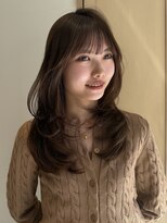 ノイ 銀座(noi)&nbsp;顔周りレイヤーカットべージュカラーくびれレイヤーカット