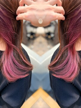 ゼン ネオ(Zen Neo) インナーカラー/イヤリングカラー/ピンクブラウン☆