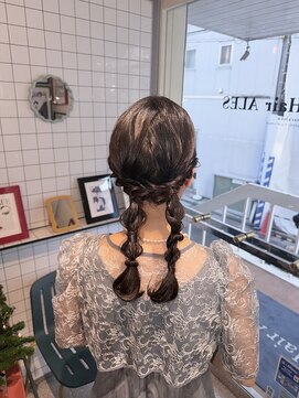 ヘアー アレス(hair ales) 結婚式セット お呼ばれヘア ヘアセット ヘアメイク