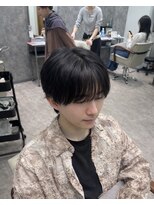 フォンド 津田沼(fond.)&nbsp;MEN’S/リバースセンターパート/ニュアンスパーマ/津田沼