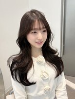 ラクシア(LucxiA)&nbsp;韓国ヘア/レイヤーカット/顔まわりカット/Instagram @ken__gucci