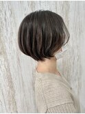 白髪ぼかし ショート