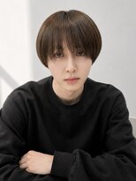 ジーナ 天神(Zina) 韓国ヘア×縮毛矯正×シースルーマッシュ【天神】