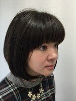 エルサロン(aile salon)&nbsp;前下がりボブ♪