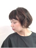 ナチュラル大人ボブ