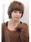 お手入れ簡単ナチュラルショート