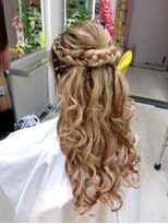 エクステ専門店ミキ 横浜店(MIKI)&nbsp;大人かわいい☆ハーフアップ