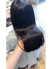 【髪質改善☆】カット＋ナチュラル縮毛矯正×トリートメント￥１９８００