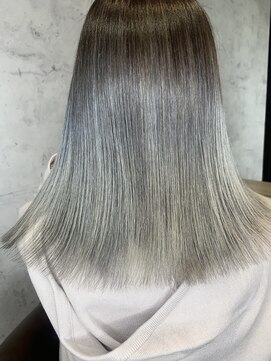 アフィナー(Afinar) 【横浜/Afinar】グレー☆バレイヤージュ★