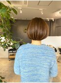 大人丸みショートボブ◎20代30代40代