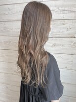 ベルクープス 天王寺店(Belle Coupes) 【BelleCoupes】三島直子 ハイライトカラーミルクティーベージュ