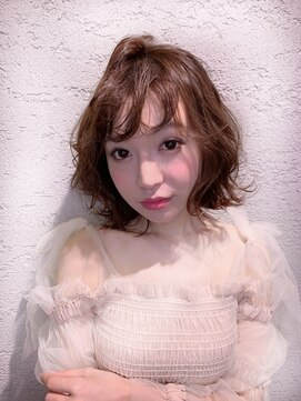 ヘアサロン アティリー(Hair Salon Attirer) 西梅田/ボブ/グレーベージュ/白髪ぼかし【Attirer飯田裕之】