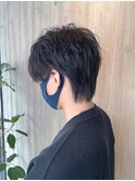 【韓国風】韓国風くびれマッシュウルフ