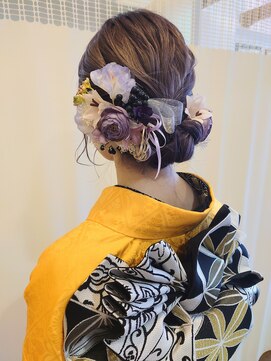 スリー(three) 振袖アレンジ