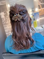 ソーホーニューヨーク 函館店(SOHOnewyork)&nbsp;ヘアセット/結婚式/お呼ばれヘア/編み込み/函館/五稜郭/美容室