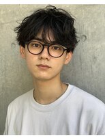 セミウェットシースルーツーブロックマッシュ