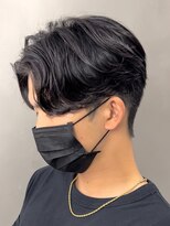 エルマーク(L-MARK) ニュアンスパーマセンターパートサイドパート韓国カルマパーマ