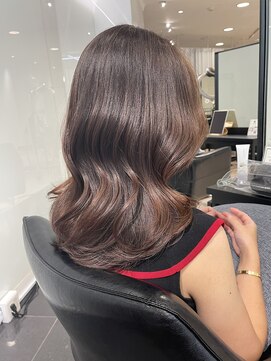 ラブクロムトーキョー オモテサンドウ(LOVECHROME OMOTESANDO) ココアベージュ大人かわいい美髪髪質改善☆韓国風くびれヘア