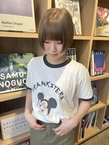 リブロ(liblo)&nbsp;ミニボブ/ベージュ/ミルクティーベージュ