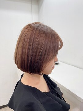 アーシェ 横浜店(A'SHE) ［A'SHE］ブリーチ＋ミルクティーベージュ