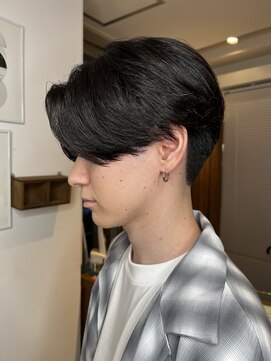 エクリ 麻布十番(equri) ニュアンスパーマセンターパート