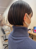 サンド 鹿児島中央(sand)&nbsp;黒髪/グレーベージュ/レイヤーロング/前髪パーマ[鹿児島駅]