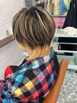 ムック 葛西(MUCCU) マッシュウルフハイライト