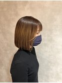 艶ベージュカラー