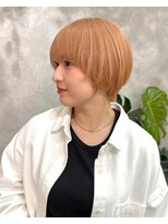 ウーフ(U-fu) 大人ショートまるみショートマッシュショートハイトーンショート