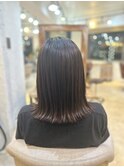 さらツヤ切りっぱなしミディ