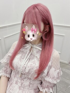 リルミー(Lilme) アイドル前髪×流しバング×S字後れ毛＊まゆ