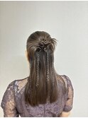 卒業式ヘア/横浜ヘアアレンジ/袴ヘア/パーティーヘアアレンジ
