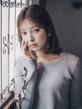 ルームヘア 笹塚店(Room hair) ボブ/グレージュ/大人女性/レイヤー/ショート[笹塚]