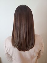 ジーナ 船橋(Zina) 髪質改善*ロングレイヤーグレーベージュ*美髪【Zina船橋】