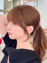 ロンドホットリップ 立川(Lond hot lip)&nbsp;似合わせカットレイヤーカット メルティカラーフェミニンロング