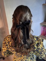 シャルムバイケンジ(Charm.by KENJE)&nbsp;【ハーフアップ】結婚式/二次会/同窓会/銀座/有楽町/ヘア